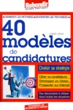 Laurent Loiseau - 40 modèles de candidatures.