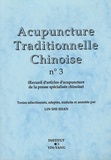 Shi Shan Lin - Acupuncture traditionnelle chinoise n° 3.