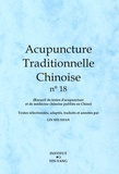 Shi Shan Lin - Acupuncture traditionnelle chinoise n° 18.