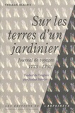 Thomas Blaikie - Sur les terres d'un jardinier - Journal de voyages, 1775-1792.