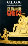  Anonyme - Europe Numero 837-838 Janvier-Fevrier 1999 : Les Tragiques Grecs.
