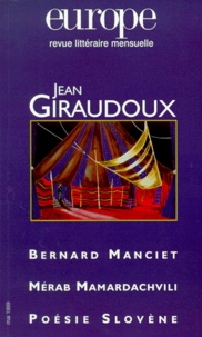  Anonyme - Europe N°841 Mai 1999 : Jean Giraudoux.