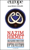  Collectif - Europe N° 878-879 Juin-Juillet 2002 : Nazim Hikmet.