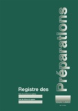 Serge Guillard - Registre des préparations - Pharmacie.