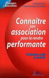 Marie-Dominique Monferrand et Christophe Drot - Connaître son association pour la rendre performante - Evaluation, audit et contrôle.