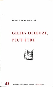  Groupe de la Riponne - Gilles Deleuze, peut-être.