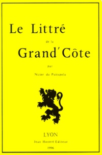 Nizier du Puitspelu - Le Littré de la Grand'Côte.