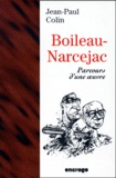 Jean-Paul Colin - Boileau-Narcejac. Parcours D'Une Oeuvre.
