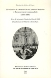  Archives de France - Les sources de l'histoire de la Commune de Paris et du mouvement communaliste (1864-1880).