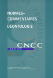  CNCC - NORMES-COMMENTAIRES DEONTOLOGIE.