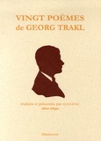 Georg Trakl et  Guillevic - Poèmes - Edition bilingue français-allemand.