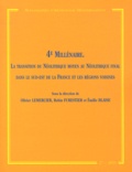 Olivier Lemercier et Robin Furestier - 4ème millénaire - La transition du Néolitihique moyen au Néolitihique final dans le sud-est de la France et les régions voisines.