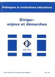 Jean-Marc Lesain-Delabarre - Diriger : enjeux et démarches.
