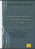 René Joly Assako Assako et Adolphe Ayissi Etémé - Observatoires urbains et environnementaux en Afrique - Des théories aux applications géomatiques.