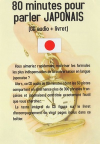 Jean-Pierre Vasseur - 80 minutes pour parler japonais - CD audio + livret.