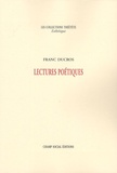 Franc Ducros - Lectures poétiques.