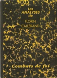 Florin Callerand - Combats de foi.