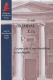 Louis Vogel - Droit Global Law - Procédure entre tradition et modernité.