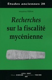 Massimo Perna - Recherches sur la fiscalité mycénienne.