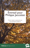 Anne-Elisabeth Halpern - Eventail pour Philippe Jaccottet.