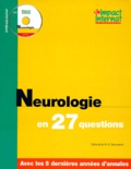  Collectif - NEUROLOGIE EN 27 QUESTIONS.