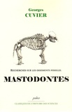 Georges Cuvier - Recherches sur les ossements fossiles - Tome 3, Mastodontes.