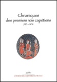 Anonyme - Chroniques des premiers Capétiens 987-1108.