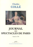 Charles Collé - Journal des spectacles de Paris - Tome 2 (1750).