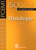 Yacouba-Issaka Maga - Histologie. 150 Qcm Corriges.