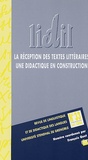 François Quet et Pierre Ceysson - LIDIL N° 33, 2006 : La réception des textes littéraires - Une didactique en construction.