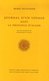 Henri Duveyrier - Journal d'un voyage dans la province d'Alger - Février, mars, avril 1857.