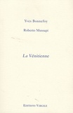 Roberto Mussapi - La Vénitienne - Paroles du plongeur de Paestum, édition bilingue français-italien.