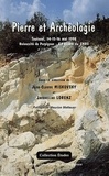 Jean-Claude Miskovsky - Pierre et Archéologie - Tautavel, 14-15-16 mai 1998.