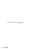 Jacopo Da Pontormo - Journal.