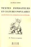 Jean-Marie Auzias - Textes fondateurs et cultures populaires - Volume 2, L'Univers en expansion.