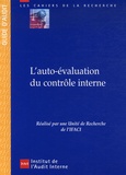  IFACI - L'auto-évaluation du contrôle interne - Guide d'audit.