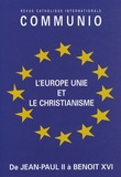  Anonyme - Communio N° 179 : L'Europe unie et le christianisme.