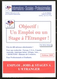 Olivier Briard - Objectif : Un Emploi ou un Stage à l'Etranger.