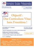 Olivier Briard - Objectif : des curriculum vitae hors frontières ! édition 2007.