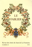 Céline Bohnert et Bernard Teyssandier - Le Fablier N° 25/2014 : La Fontaine, la fable et l'image - Seconde partie.