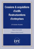 Patrice Couturier - Cessions & acquisitions d'actifs - Restructurations d'entreprises - 20 études fiscales.