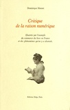 Dominique Mazuet - Critique de la raison numérique - Tome 1, La forêt en mouvement.