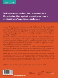 Droits culturels. Les comprendre, les mettre en oeuvre