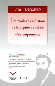 Albert Salgueiro - Les modes d'évaluation de la dignité de crédit d'un emprunteur.