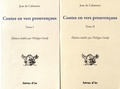 Jean de Cabanes - Contes en vers prouvençaus - 2 volumes.