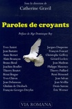 Catherine Gravil - Paroles de croyants.