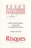 Jacques de Larosière - Revue d'économie financière N° hors-série : Crise financière : analyses et propositions.