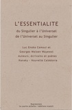 Luc Enoka Camoui et Georges Waixen Wayewol - L'essentialité du singulier à l'universel, de l'universel au singulier.