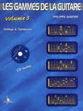 Philippe Ganter - Les Gammes de la Guitare - Volume 3. 1 CD audio