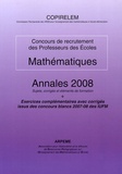  COPIRELEM - Mathématiques CRPE - Annales 2008.